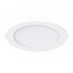 Noxion LED Downlight Slim V2.0 24W 2400lm 120D - 840 Koel Wit | 225mm - IP44 - 1-10v Dimbaar 