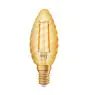 Osram Vintage 1906 LED E14 Gedraaid Kaars Filament Goud 2.5W 220lm - 824 Zeer Warm Wit | Vervangt 25W