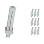 Voordeelpak 10x Osram Dulux D 18W 840 | Koel Wit - 2-Pin