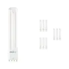 Voordeelpak 10x Ledvance Dulux-L LED 8W - 830 Warm Wit | Vervangt 18W