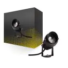 Prikspot Vetusta Aluminium Zwart 7W 700lm - 830 Warm Wit